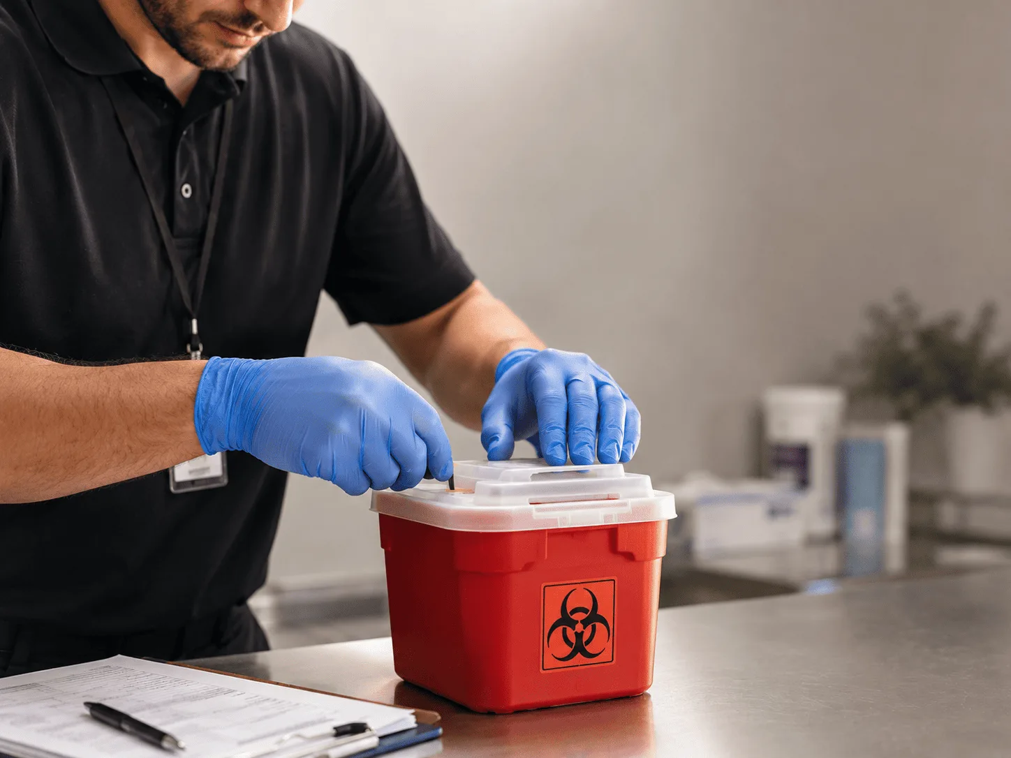 Why choose Sharps Waste Disposal in Kincheloe, MI